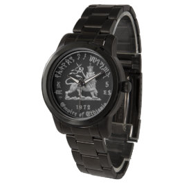 Lion of Judah - Haile Selassie - Rastafari Watch A Armbanduhr