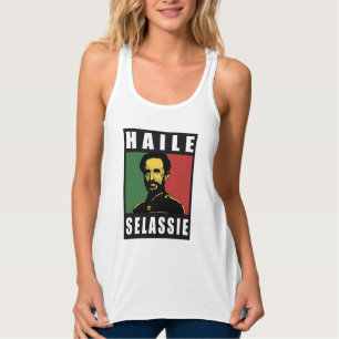 Lion of Judah - Jah Army Haile Selassie - Tank Top