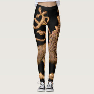 Lion of Judah - Jah Rasta - Power Yoga Leggings