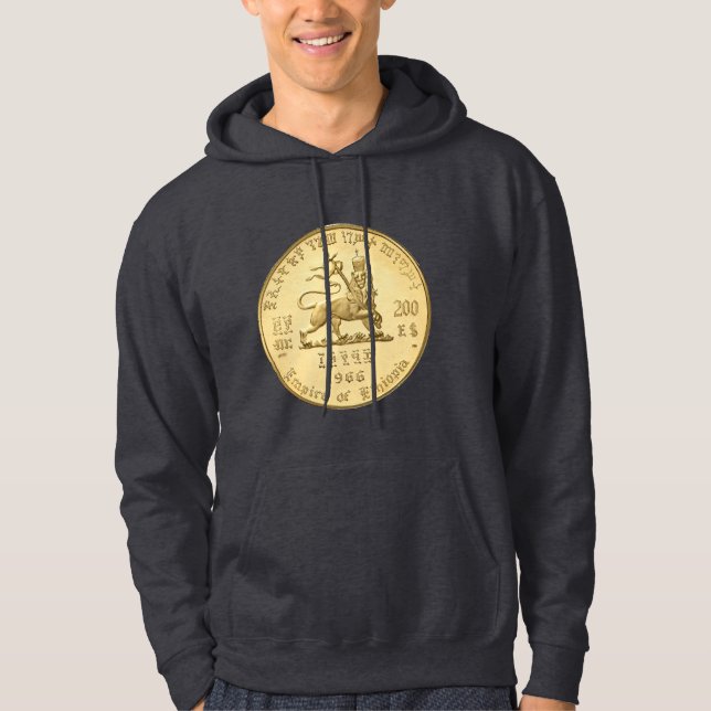 Lion of Judah - Jah Rastafari Rasta Reggae Hoodie (Vorderseite)