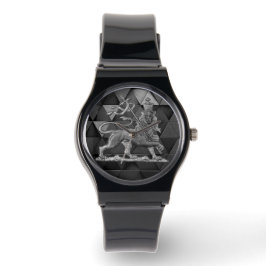 Lion of Judah Jah Rastafari Rasta Reggae Roots Kid Armbanduhr