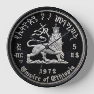 Lion of Judah Jah Rastafari Rasta Reggae Roots Uhr