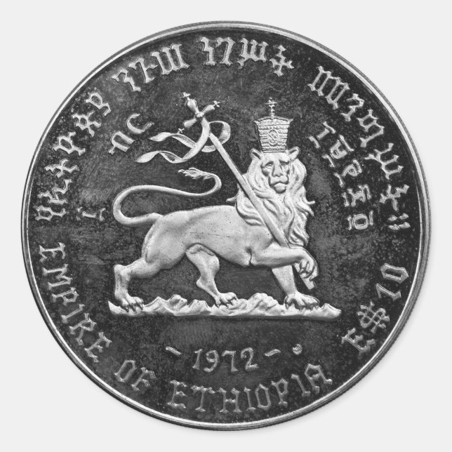 Lion of Judah Jah Rastafari Rasta Roots Sticker  (Vorderseite)