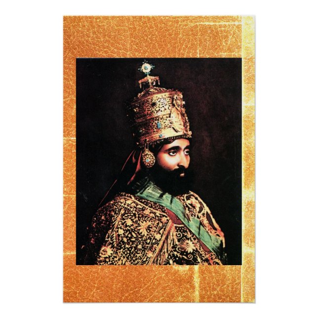 Lion of Judah Jah Rastafari Reggae Roots Poster (Vorderseite)