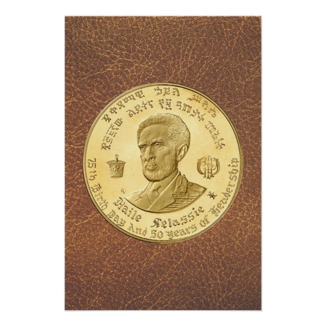 Lion of Judah Jah Rastafari Reggae Roots Poster (Vorderseite)