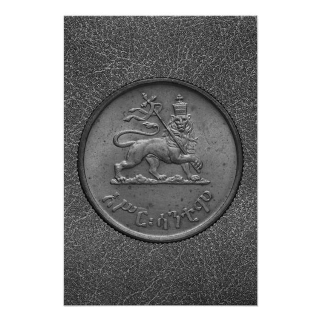 Lion of Judah Jah Rastafari Reggae Roots Poster (Vorderseite)