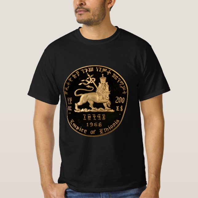 Lion of Judah Jah Rastafari Reggae Shirt (Vorderseite)
