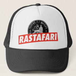 Lion of Judah - Jah Rastafari - Reggae Trucker Cap Truckerkappe