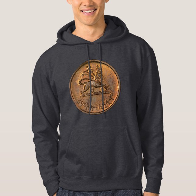 Lion of Judah - Lion Rasta Reggae Hooded - Hoodie (Vorderseite)