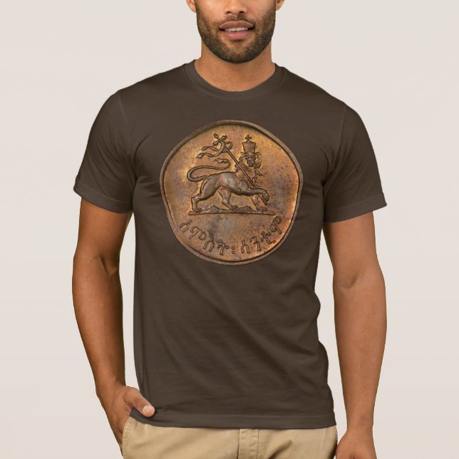 Lion of Judah -  Rasta Jah Army - Reggae Shirt (Vorderseite)