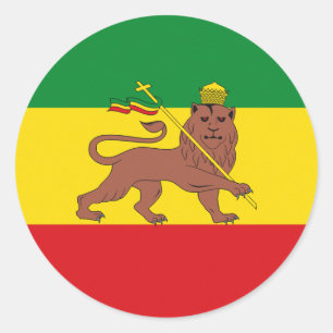 Lion of Judah Rasta Livity Roots Sticker