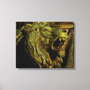 LION OF JUDAH Stretched Leinwand Art