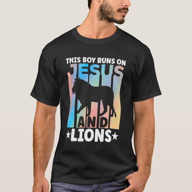 Lion Outfit for Lion Lovers Bekleidung für Jungen T-Shirt (Vorderseite)