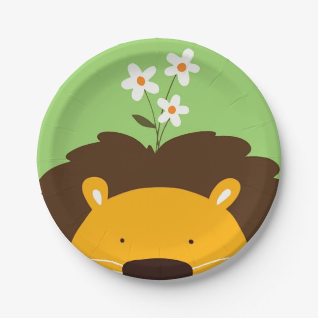 Lion Pappteller (Vorderseite)