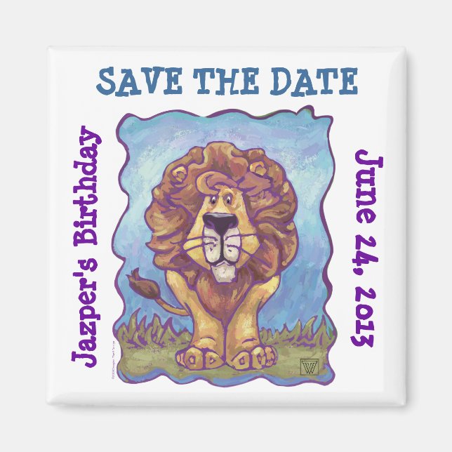 Lion Party Center Magnet (Vorne)