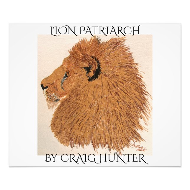 LION PATRIARCH FOTODRUCK (Vorne)