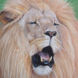 Lion Picture Big Cat Wildlife Realist Art Puzzle