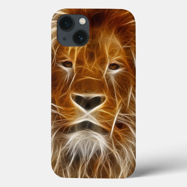 Lion Portrait Case-Mate iPhone Hülle (Rückseite)