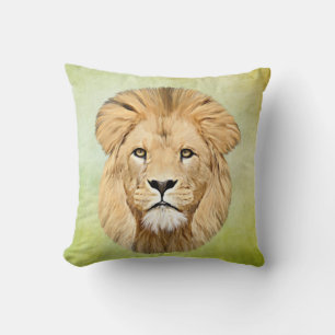Lion Portrait Kissen