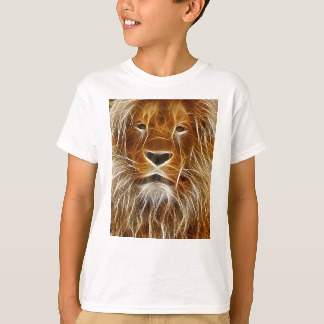 Lion Portrait T-Shirt (Vorderseite)