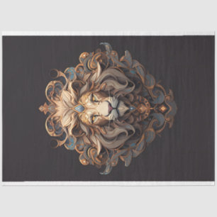 Lion Portrait Tissue Paper Seidenpapier