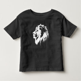 Lion Portrait (weiß) Kleinkind T-shirt