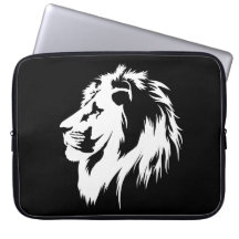 Lion Portrait (weiß)