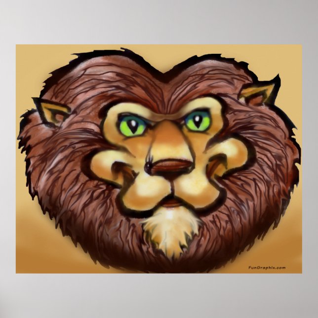Lion Poster (Vorne)