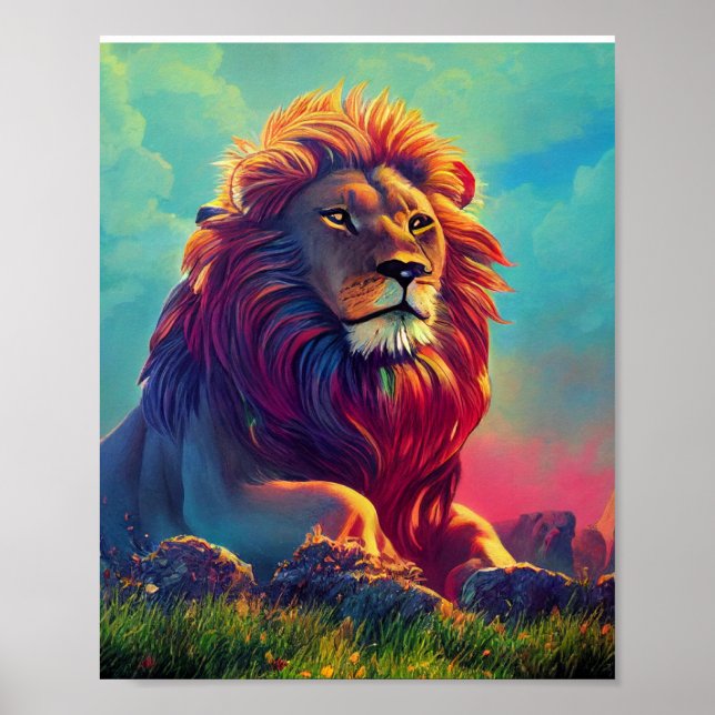 Lion Poster (Vorne)