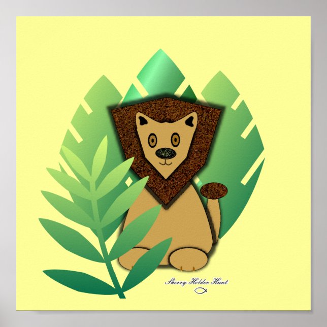 Lion Poster (Vorne)