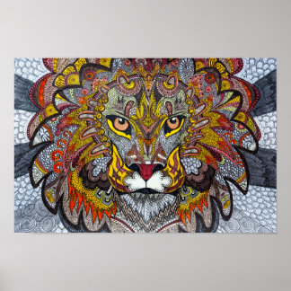 Lion Poster