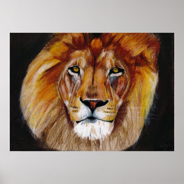 Lion Poster (Vorne)