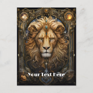 Lion Postkarte