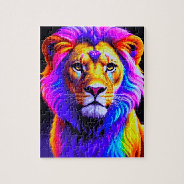 Lion Puzzle (Vertikal)