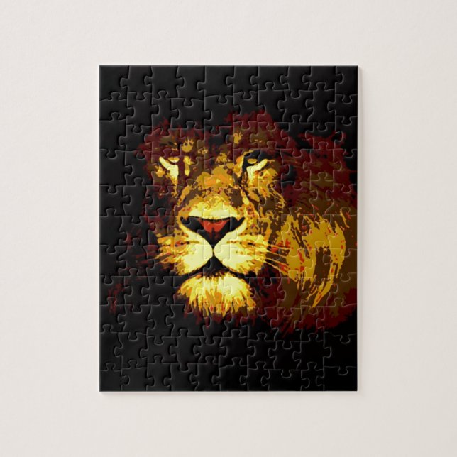 Lion Puzzle (Vertikal)