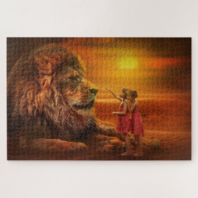Lion Puzzle (Horizontal)