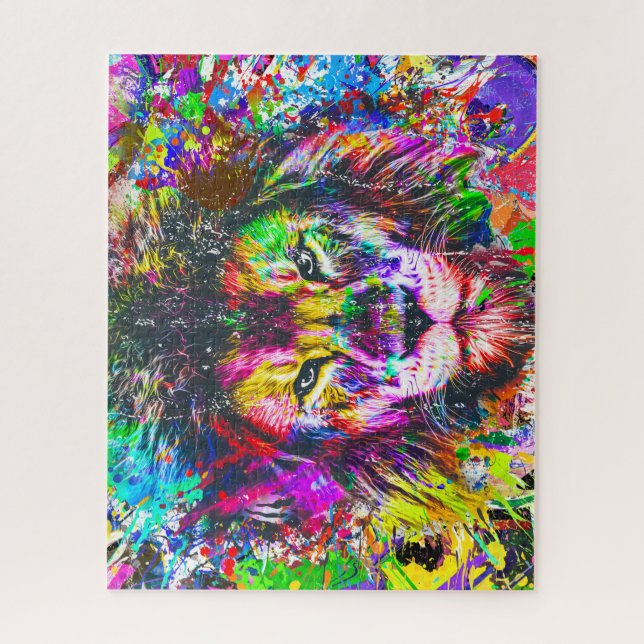 Lion Puzzle (Vertikal)