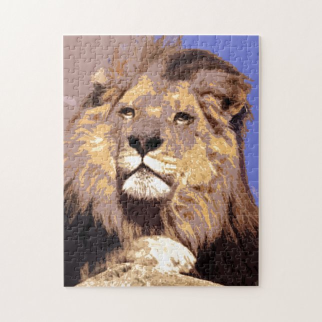 Lion Puzzle (Vertikal)