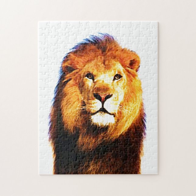 Lion Puzzle (Vertikal)