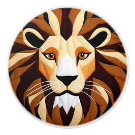 Lion Quilt Keramikknauf