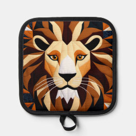 Lion Quilt Topflappen