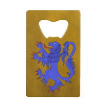 Lion Rampant Azure