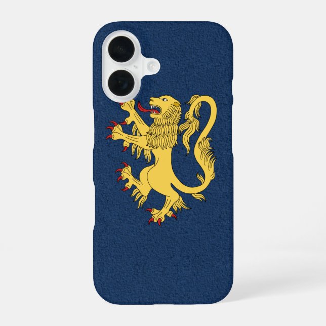 Lion Rampant Case-Mate iPhone Case 16 Hülle (Rückseite)