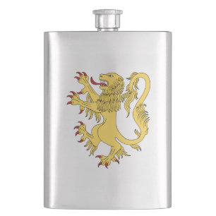 Lion Rampant Flachmann