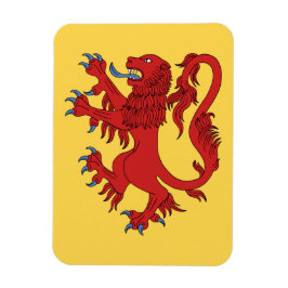 Lion Rampant Gules Magnet