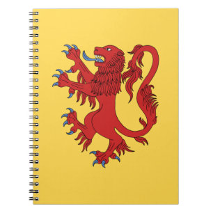 Lion Rampant Gules Notizblock