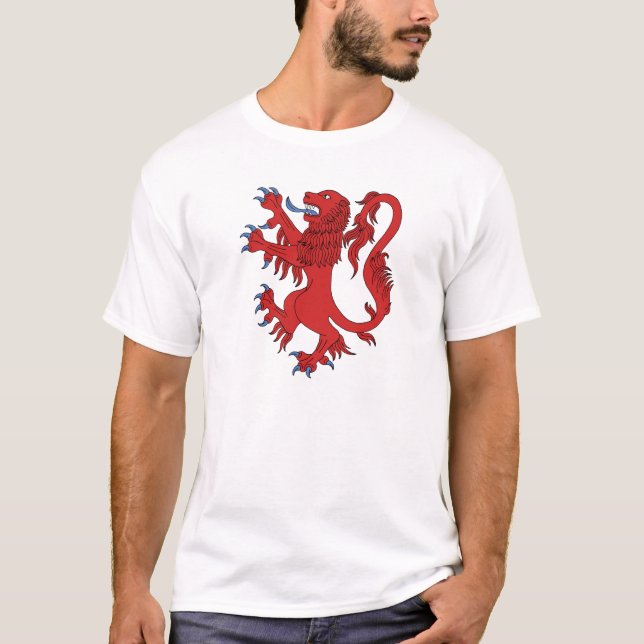 Lion Rampant Gules T-Shirt (Vorderseite)