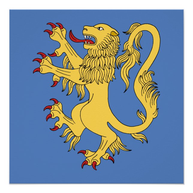 Lion Rampant Poster (Vorderseite)