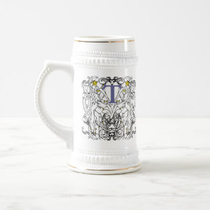 Lion Rampant Renaissance Wedding Bierglas