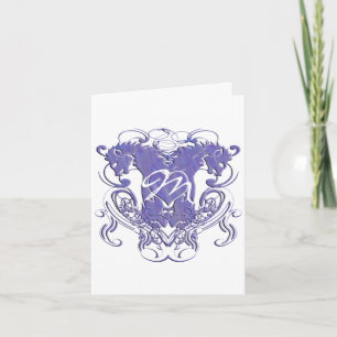 Lion Rampant Renaissance Wedding Vielen Dank Dankeskarte